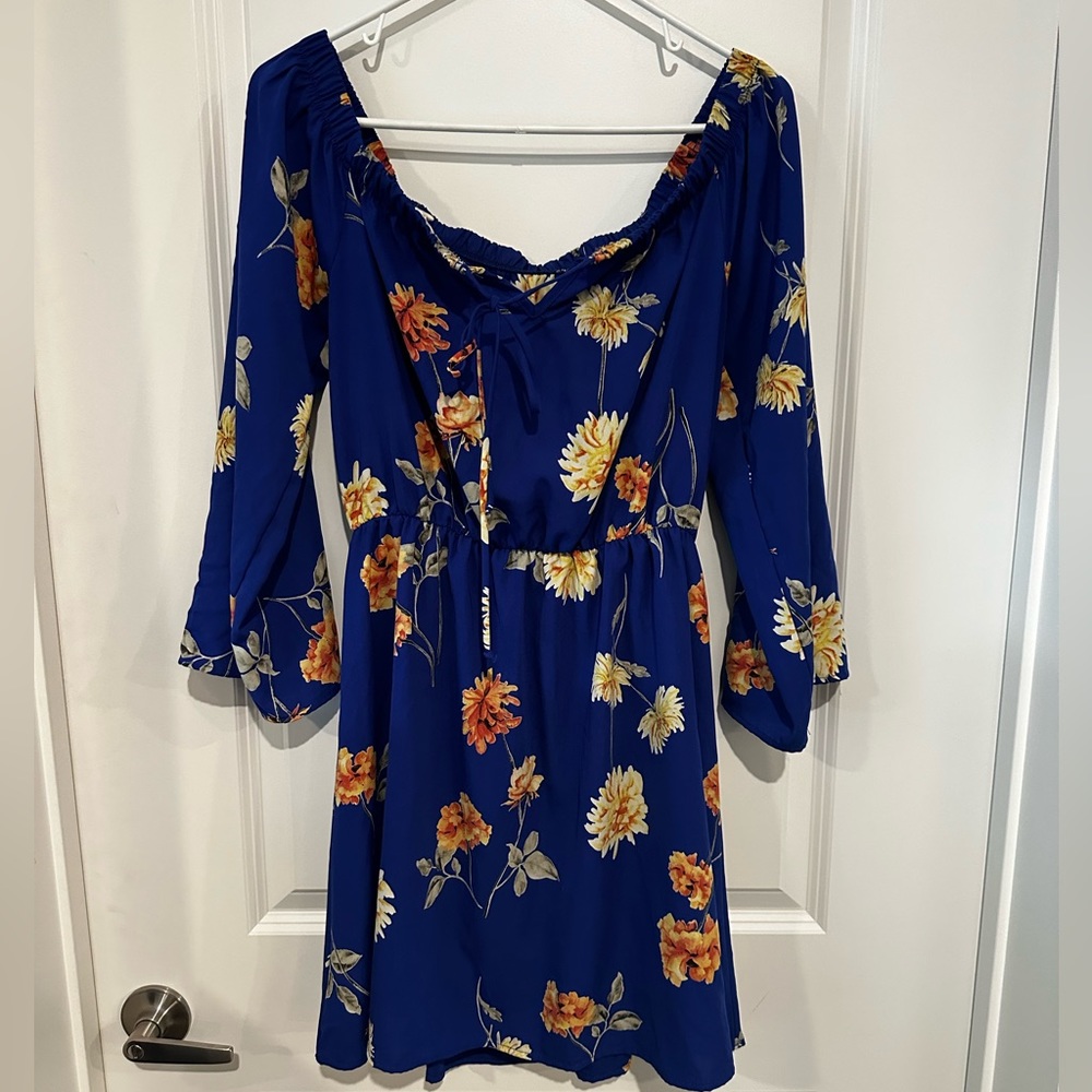 Altar’d State Off the shoulder floral dress